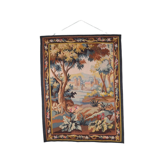 Early 20th French Aubusson Tapestry