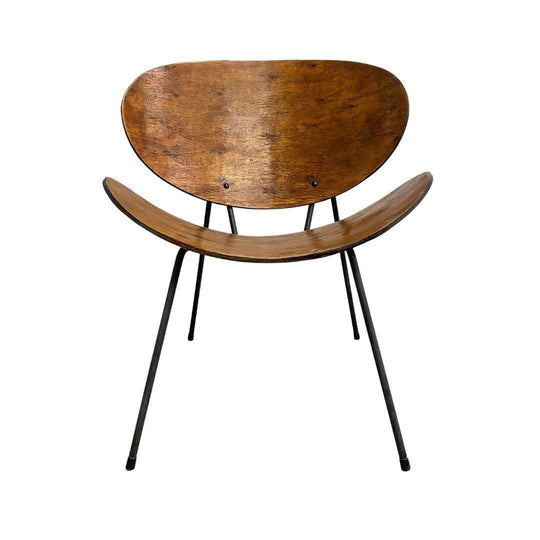 Early Australian Mid Century Modern Bent Plywood Accent Chair