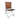 Early to Mid 20th Century French Wrought Iron and Leather Folding Chair | Bazaa | Designer, Vintage and Antique Furniture