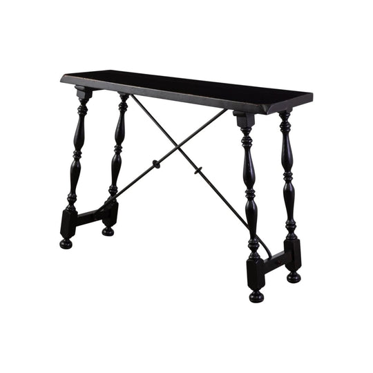 Ebonised Spanish Console Table