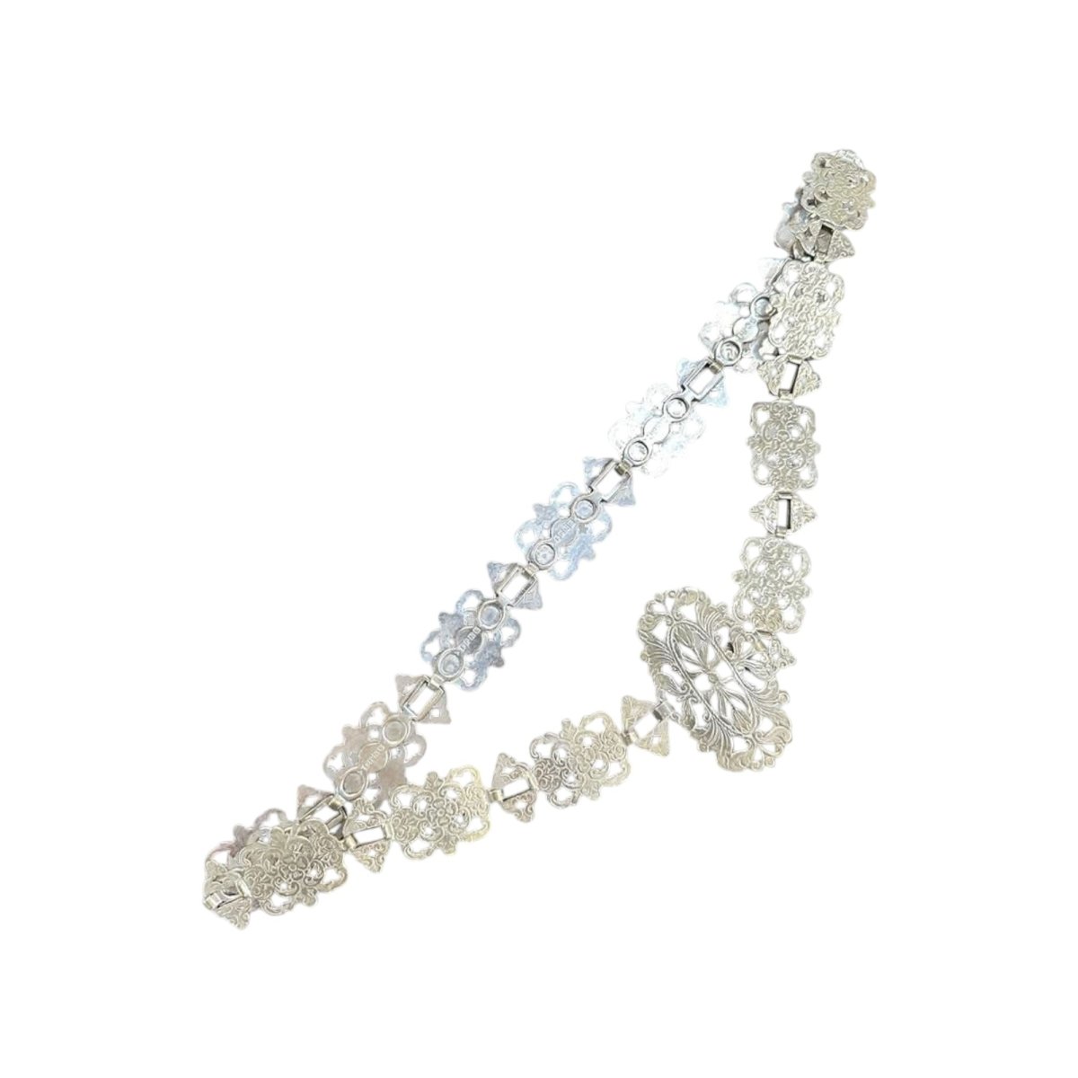 Edwardian silver plated decorative belt c.1900 | Bazaa | Designer, Vintage and Antique Furniture