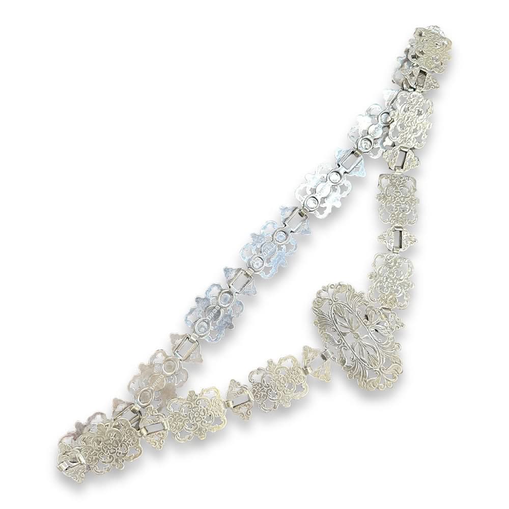 Edwardian silver plated decorative belt c.1900 | Bazaa | Designer, Vintage and Antique Furniture