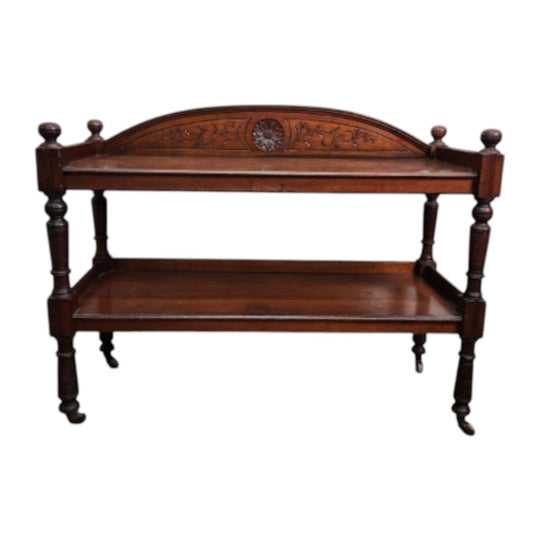 Edwardian Style 2 Tier Servery or Display Shelves