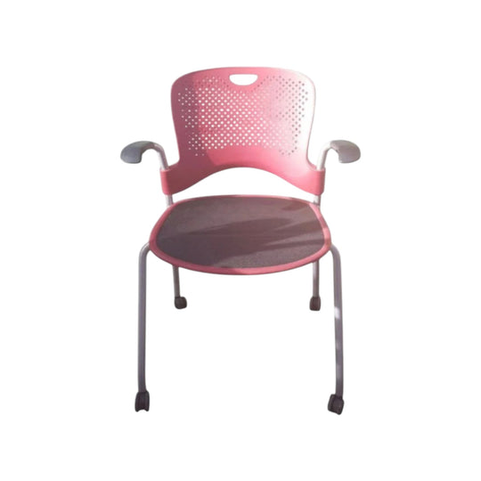 Herman Miller Lightweight Modern Red Office Chair
