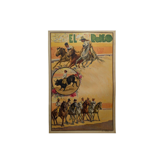 El Rodeo - Vintage Poster