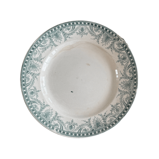 Elegant Antique French Plate in Holiday Gift Box – Perfect Christmas Present