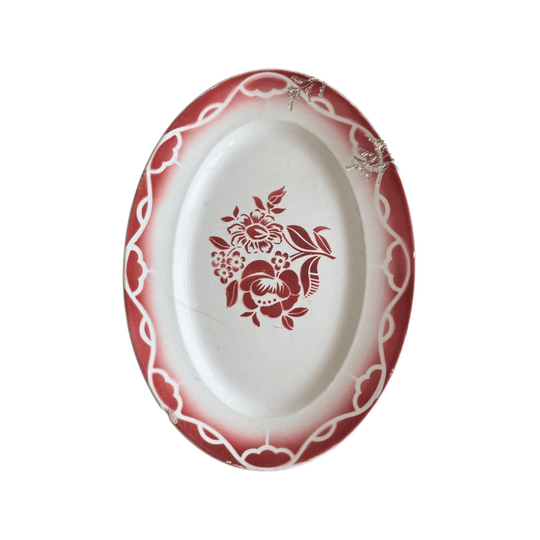 Elegant Antique French Platter in Holiday Gift Box – Perfect Christmas Present