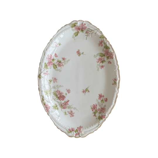 Elegant Antique French Platter in Holiday Gift Box – Perfect Christmas Present