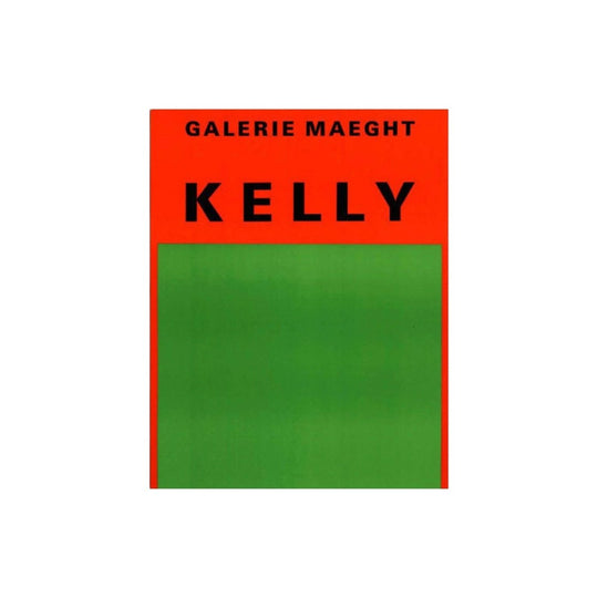 Ellsworth Kelly Orange et vert Original Vintage Poster