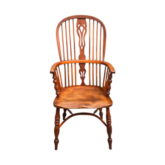 Elm and Yew Wood Windsor Chair C.1840
