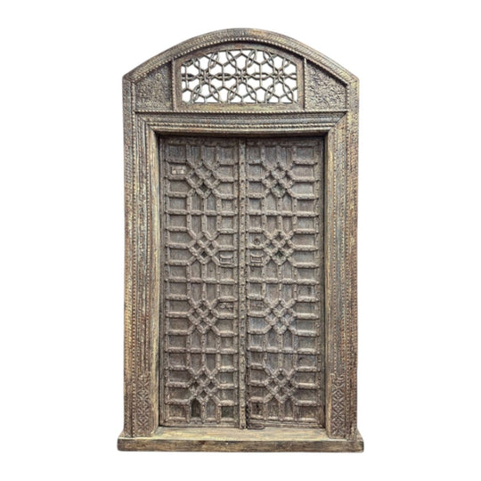Embelished Carved Rajasthan Door