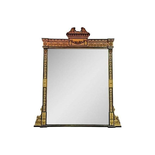 Empire overmantle mirror c.1870