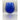 Empoli Cobalt Blue Diamond Optic Brandy Balloon 21.5cm - Bazaa