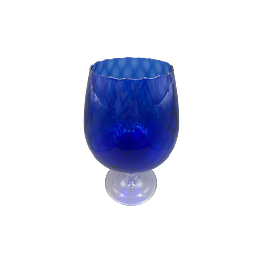 Empoli Cobalt Blue Diamond Optic Brandy Balloon 21.5cm