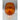 Empoli Orange Oval Optic Brandy Balloon 20.5cm - Bazaa