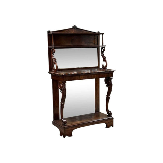 English regency rosewood console stand c.1830