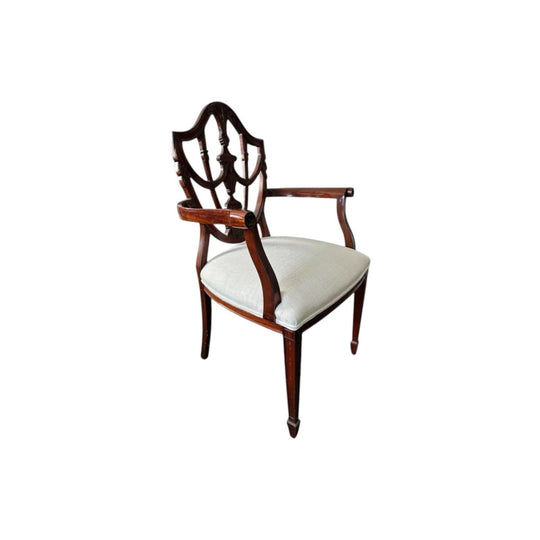 English Sheraton/Hepplewhite Shield-back Carver