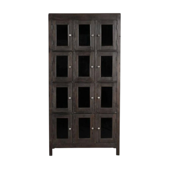 Twelve Glass Door Cabinett