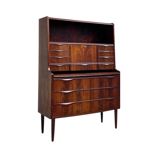 Erling Tortvits Rosewood Secretaire Bureau | Bazaa | Designer, Vintage and Antique Furniture