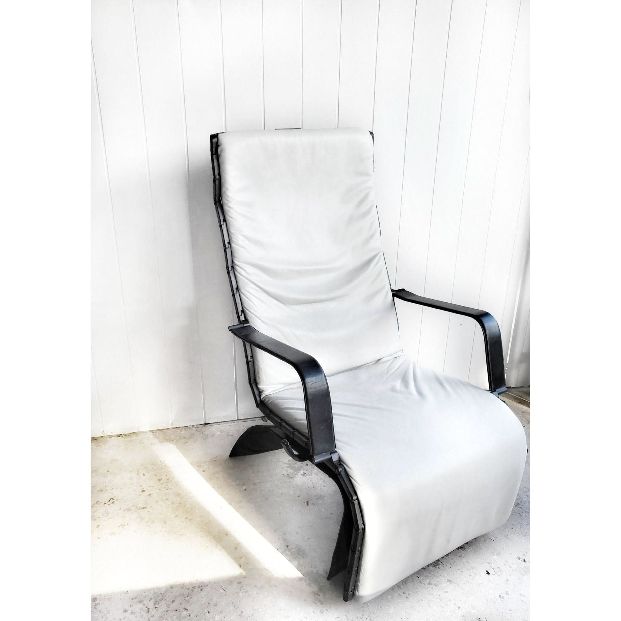 F. A. Porsche Antropovarius Reclining Lounge Chair for Poltrona Frau | Bazaa | Designer, Vintage and Antique Furniture