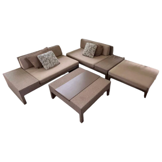 Brown Jordan 5 Seater ‘Elements’ Outdoor Modular Lounge