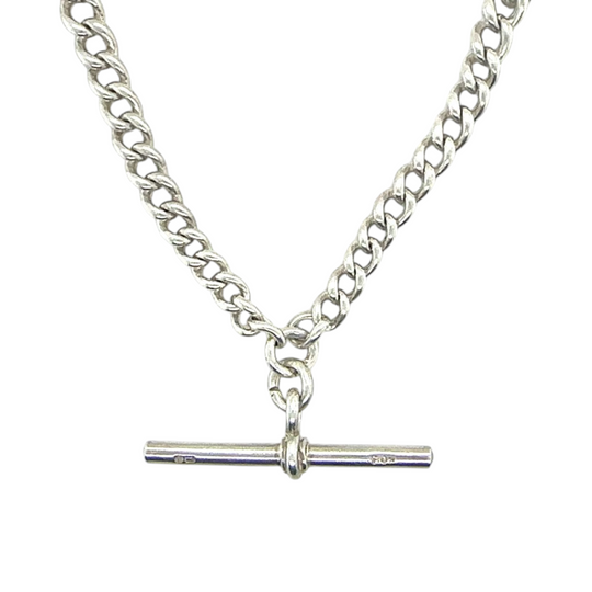 Sterling silver fob chain c.1904
