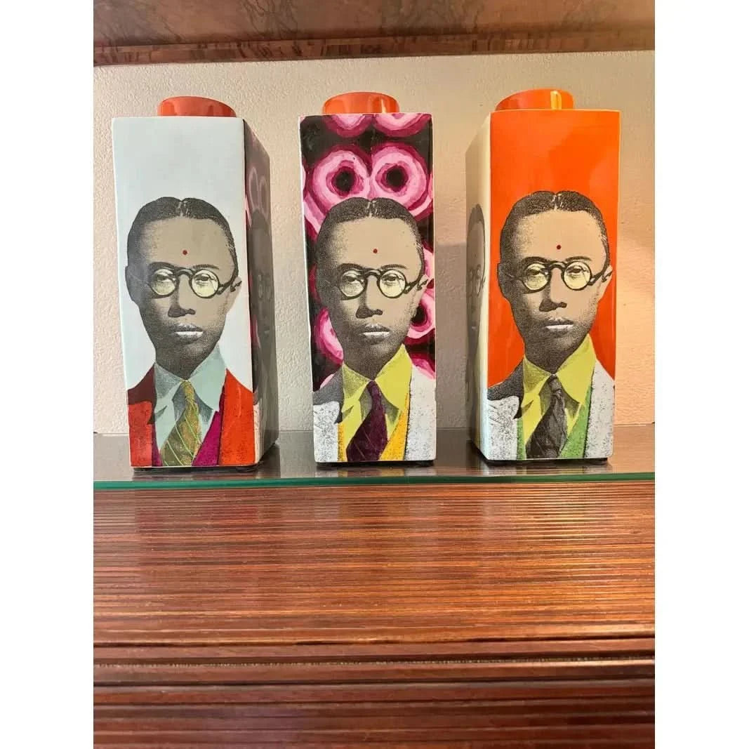 Fabienne Jouvin Paris Pu Yi last emperor of China, Porcelain jar with lid | Bazaa | Designer, Vintage and Antique Furniture