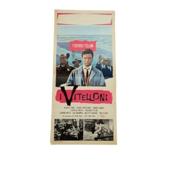 Fellini's "I Vitelloni" original movie poster