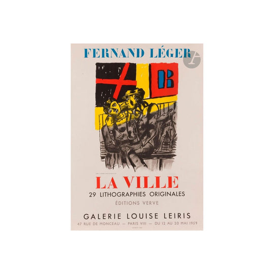 Fernand Leger Galerie Louise Leiris