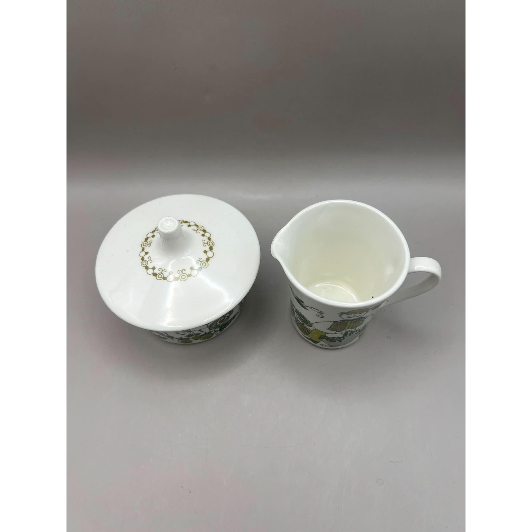 Figgio Norway Turi 'Market' Milk Jug and Lidded Sugar Bowl | Bazaa | Designer, Vintage and Antique Furniture