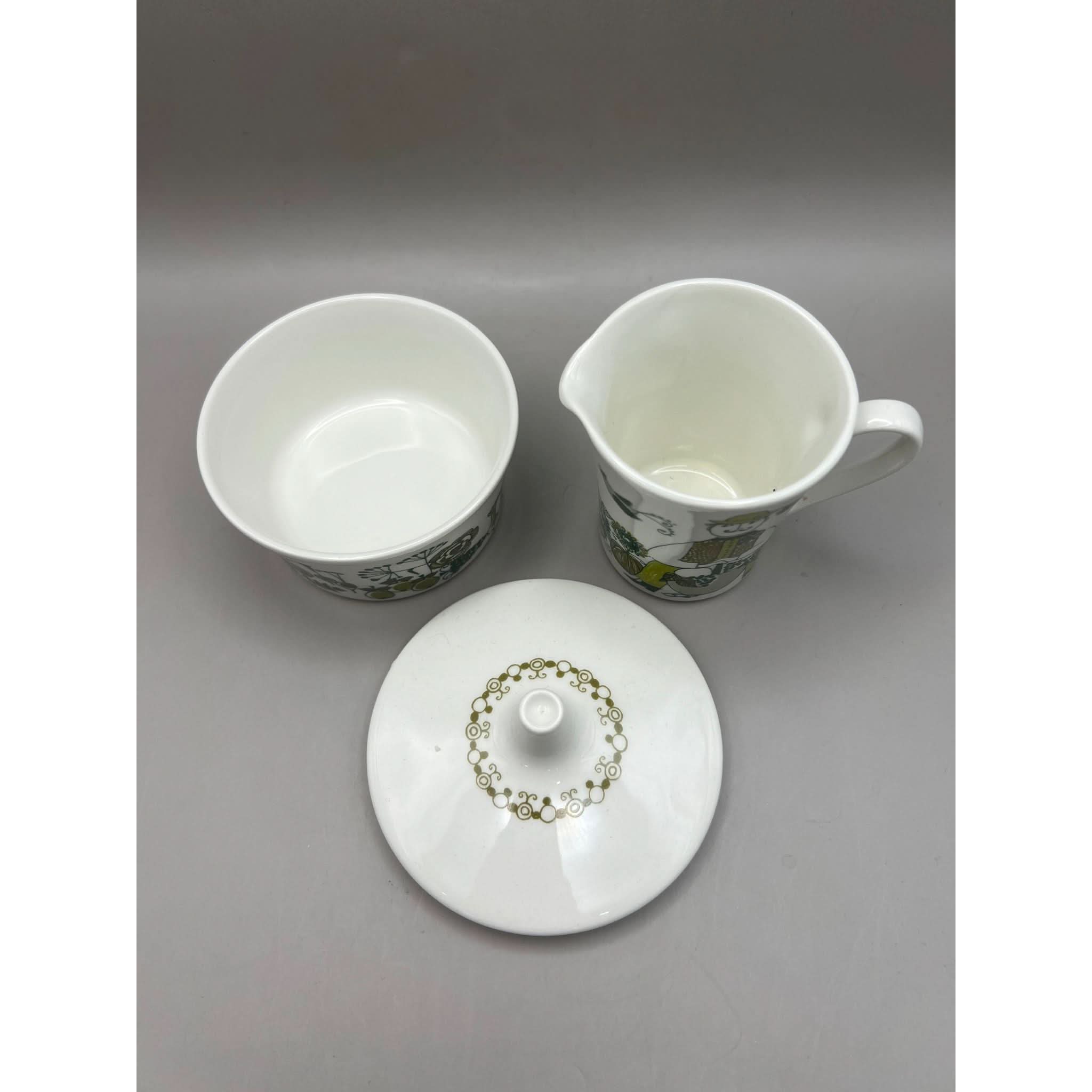 Figgio Norway Turi 'Market' Milk Jug and Lidded Sugar Bowl | Bazaa | Designer, Vintage and Antique Furniture