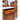 Figured Walnut Marble Top Buffet With Mirror | Bazaa | Designer, Vintage and Antique Furniture