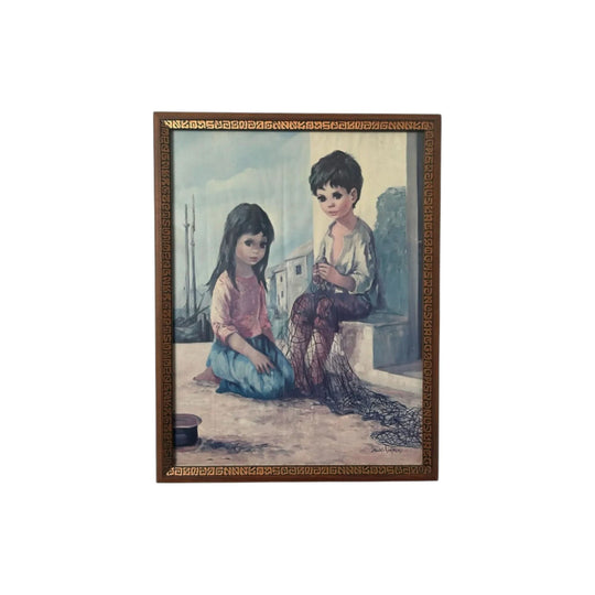 "Fisherman's Children" Print by Dallas Simpson