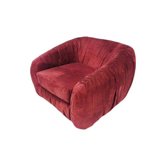 Fler 'Flerbelle' Velvet Armchair, 1960s