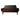 Fler FLERCLUB 2-seater sofa: rare Australian blackwood & vinyl and new black pineapple plant leather cushions | Bazaa | Designer, Vintage and Antique Furniture