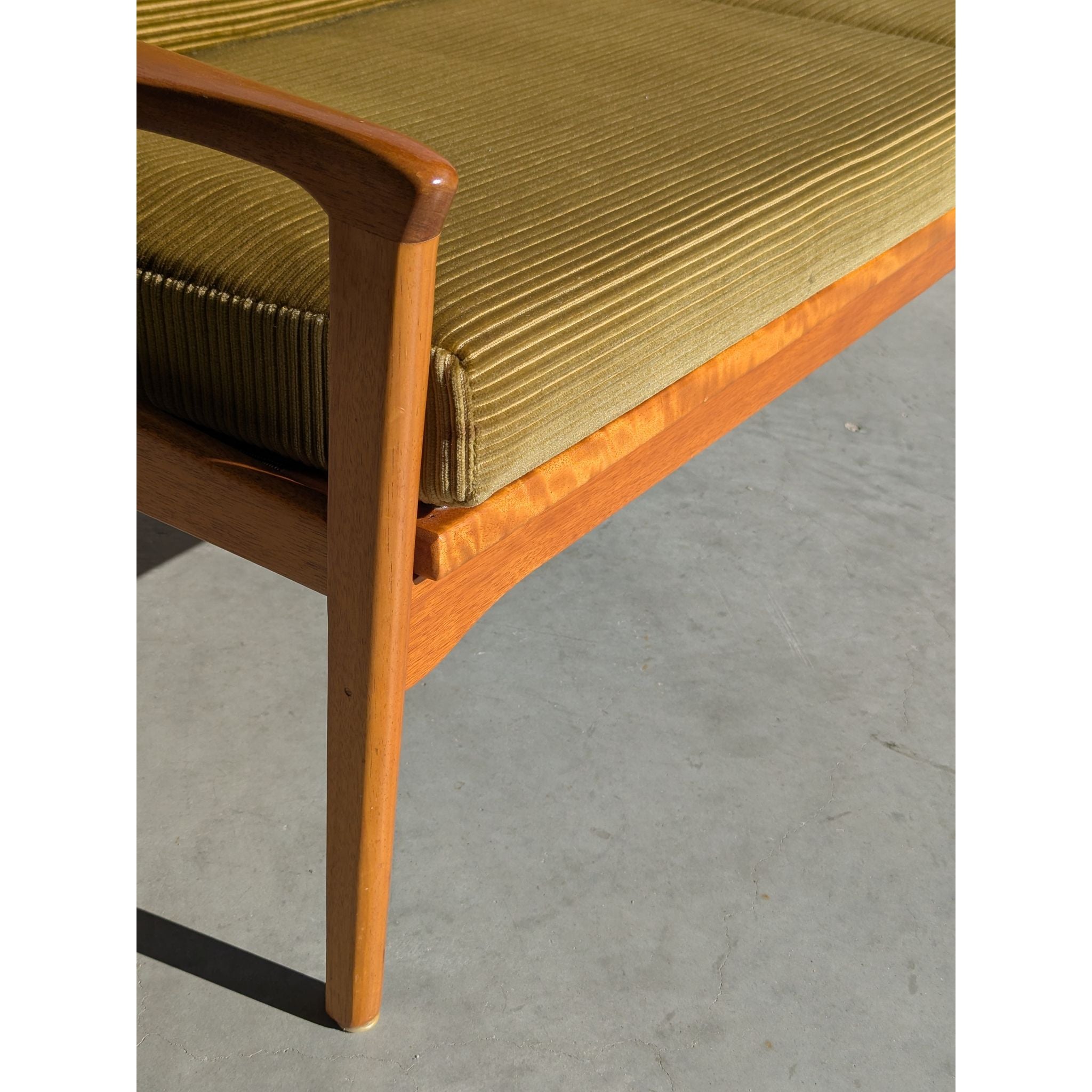 Fler Narvik 2 Seater - Sage Revival Green Corduroy | Bazaa | Designer, Vintage and Antique Furniture