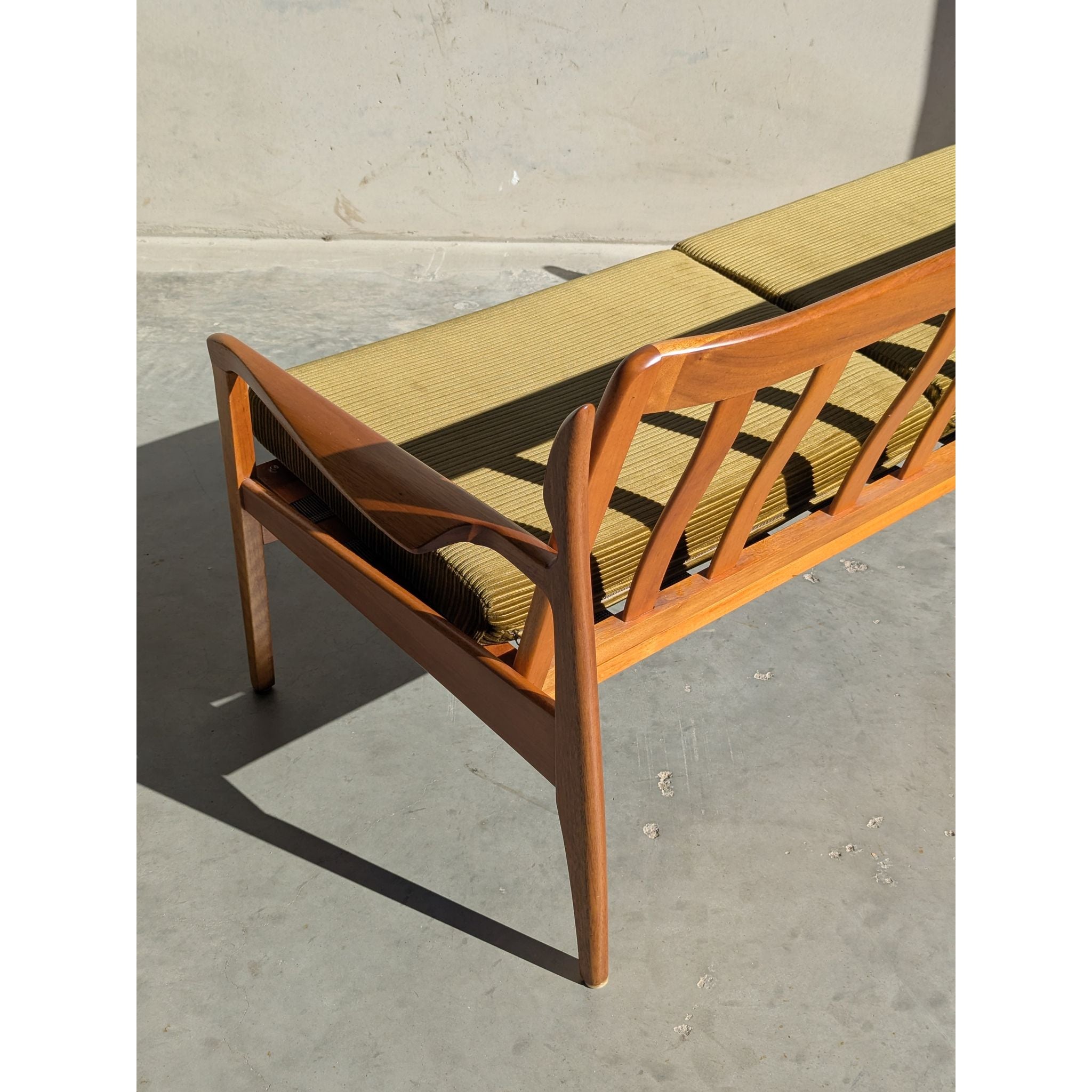 Fler Narvik 2 Seater - Sage Revival Green Corduroy | Bazaa | Vintage, Designer and Antique Interiors