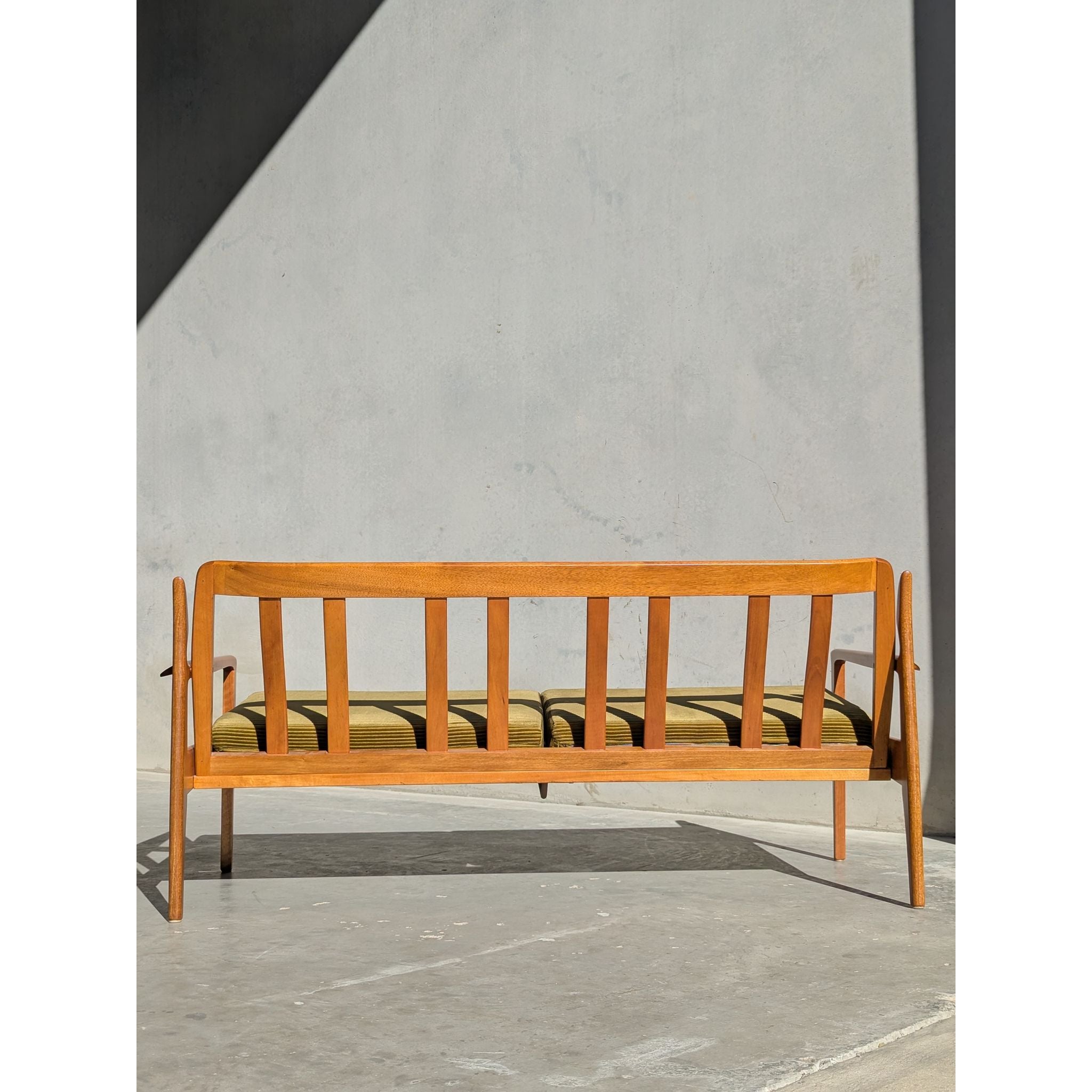 Fler Narvik 2 Seater - Sage Revival Green Corduroy | Bazaa | Designer, Vintage and Antique Furniture