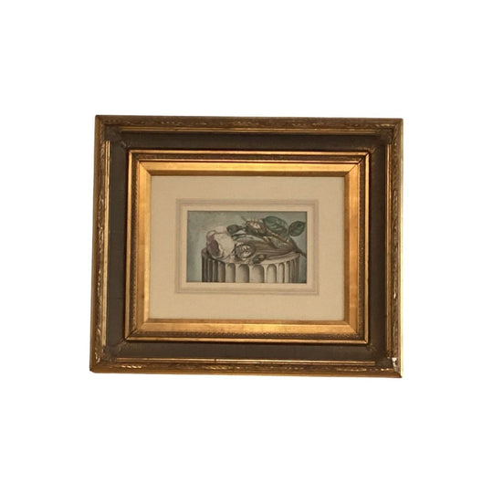 Floral Artwork in Gilded Frame