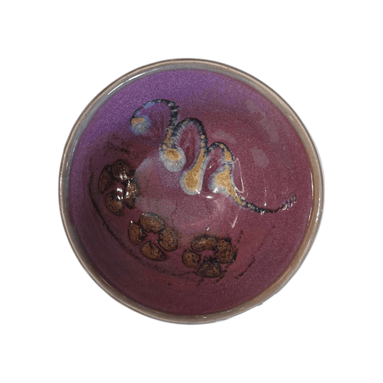 Floral Hand-Painted Small Ceramic Bowl