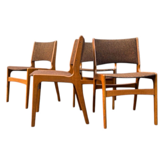 Four Erik Buch Model 89 Dining Chairs