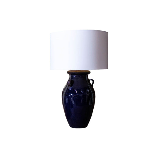 Francis Ceramic Table Lamp | Navy