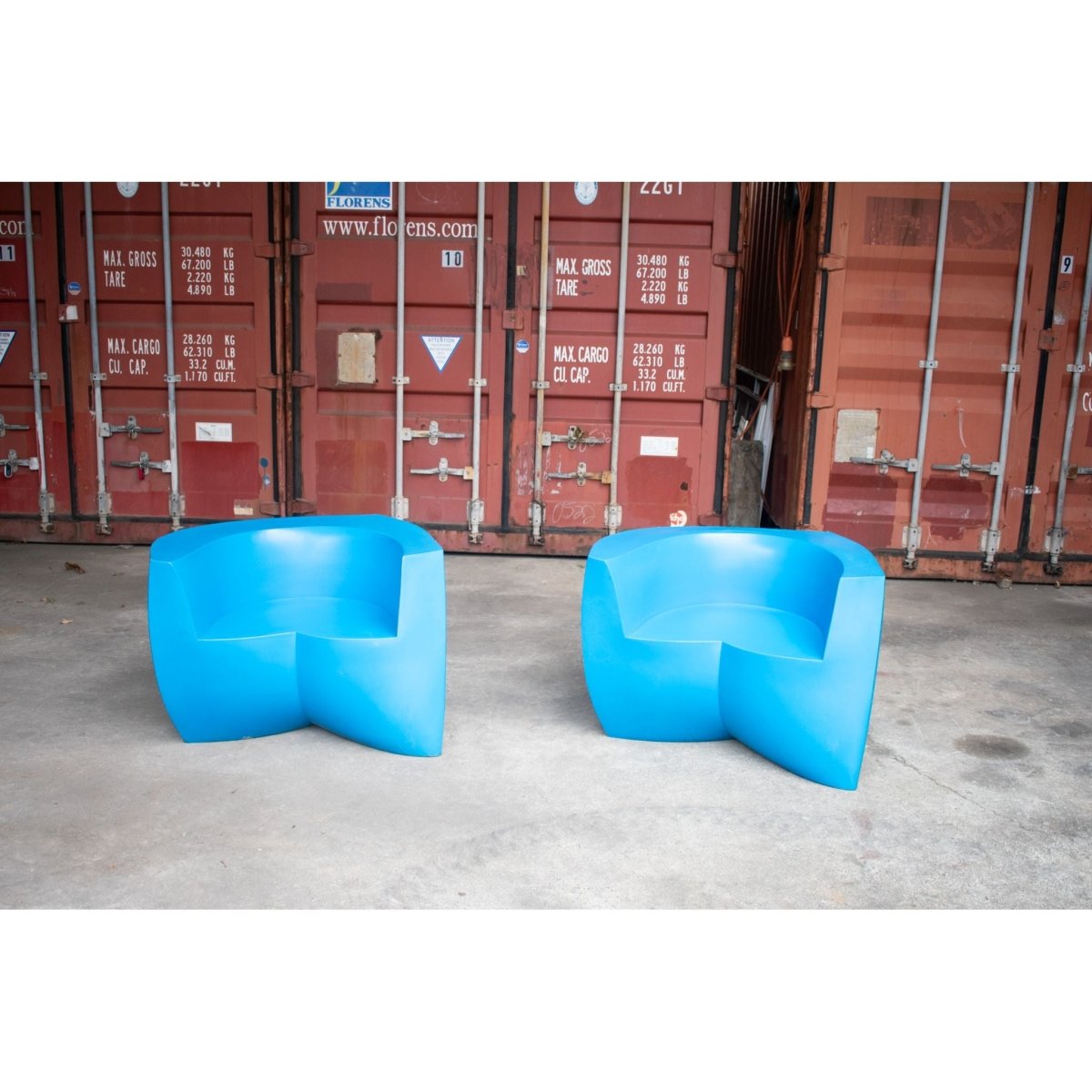 Frank Gehry for Heller Gehry Easy Chair – Sculptural Armchair, Indoor/Outdoor (3 Available) | Bazaa | Designer, Vintage and Antique Furniture