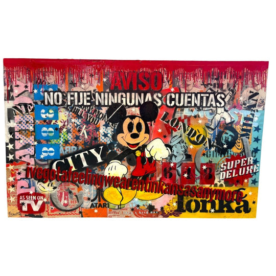 Franko Mickey Mouse Pop Art Artwork