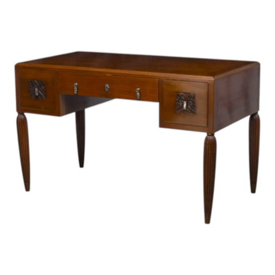 French Art Deco Rosewood Desk