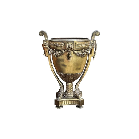 French bronze jardiniere c. 1850