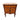 French Burr Walnut & Walnut Marble Top Side Cabinet | Bazaa | Designer, Vintage and Antique Furniture