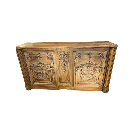 French C19th Carved Oak Buffet