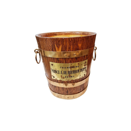 French champagne prince de bourbon parme oak bucket