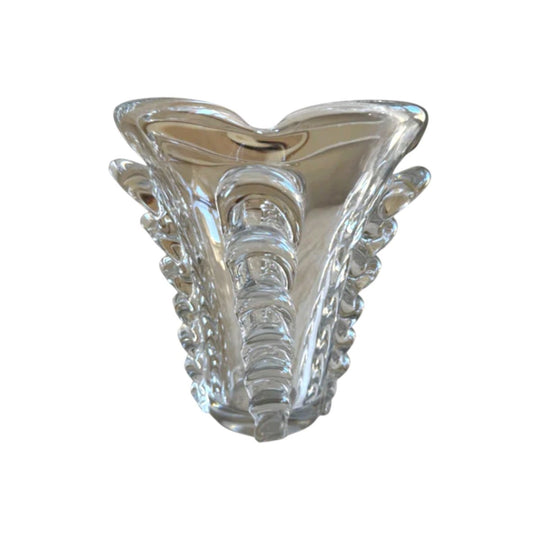 French Crystal Vase Daum